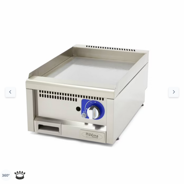  Τηγάνι εμπορικής ποιότητας ομαλό - αέριο - μονή μονάδα - 60cm βαθύ